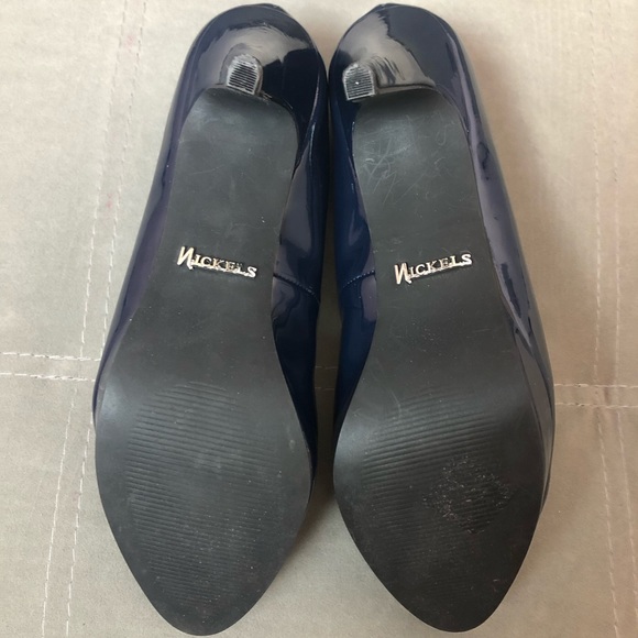 Nickels Navy platform heels - Picture 8 of 8